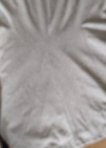 V Yakalı Gri Midi Spor Elbise - Görsel 4