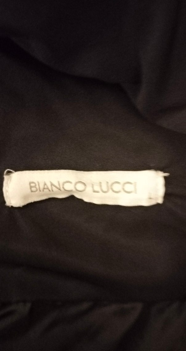 Siyah Kadın Puff Mont Yüksek Yakalı - Görsel 3