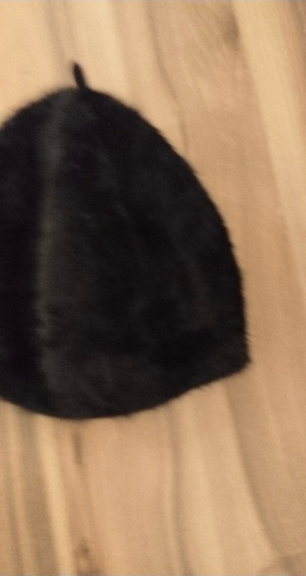 siyahi Kürklü Kadın Bere - Görsel 3