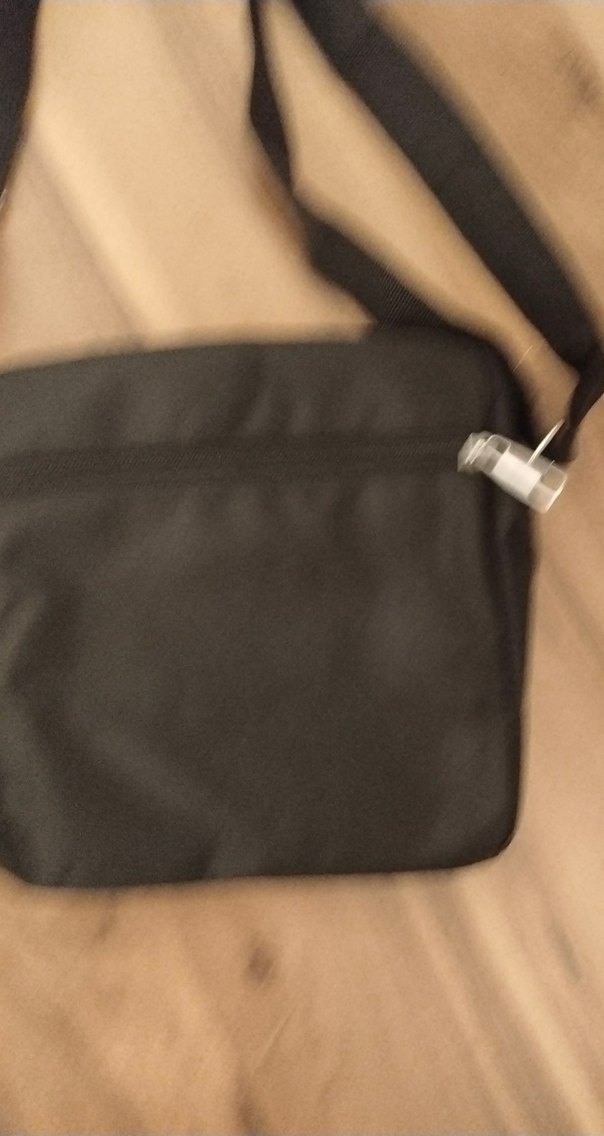 Adidas Siyah Spor Omuz Çantası Velcro - Görsel 5