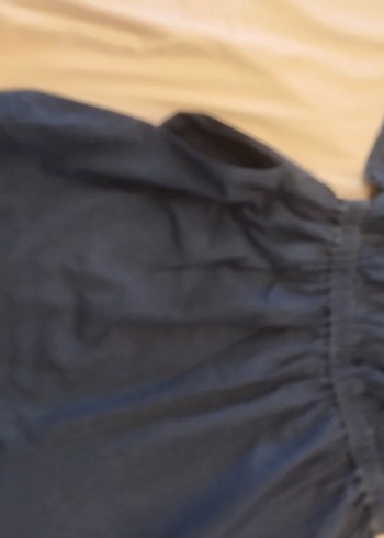 mavi ince kot kumaş Denim Tulum - Görsel 2