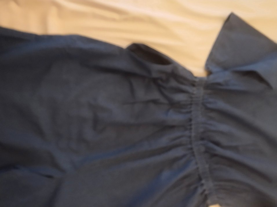 mavi ince kot kumaş Denim Tulum - Görsel 2