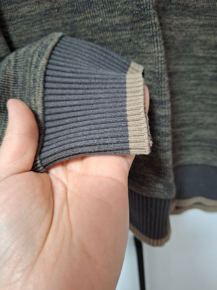 Kahverengi triko Erkek Kazak - Görsel 4