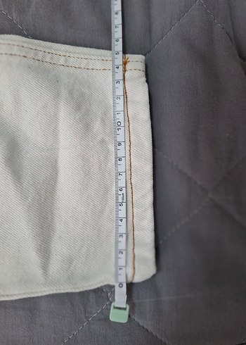 Bej Kadın kot Pantolon - Görsel 9