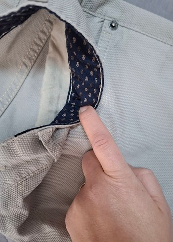 Bej Regular Fit Erkek Kemerli Pantolon - Görsel 11