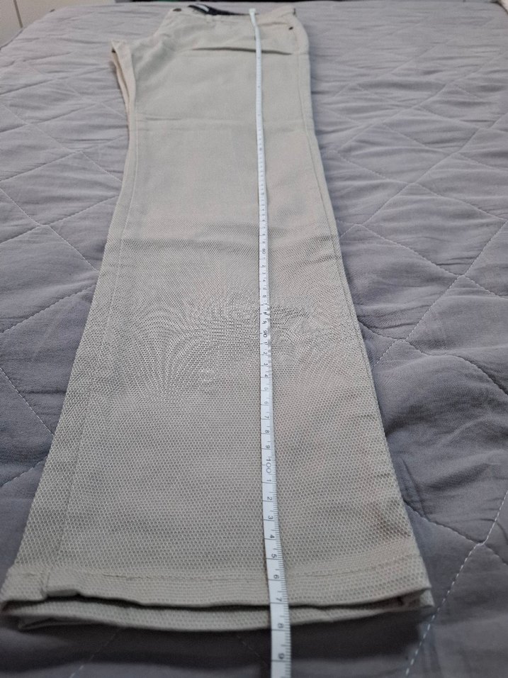 Bej Regular Fit Erkek Kemerli Pantolon - Görsel 5