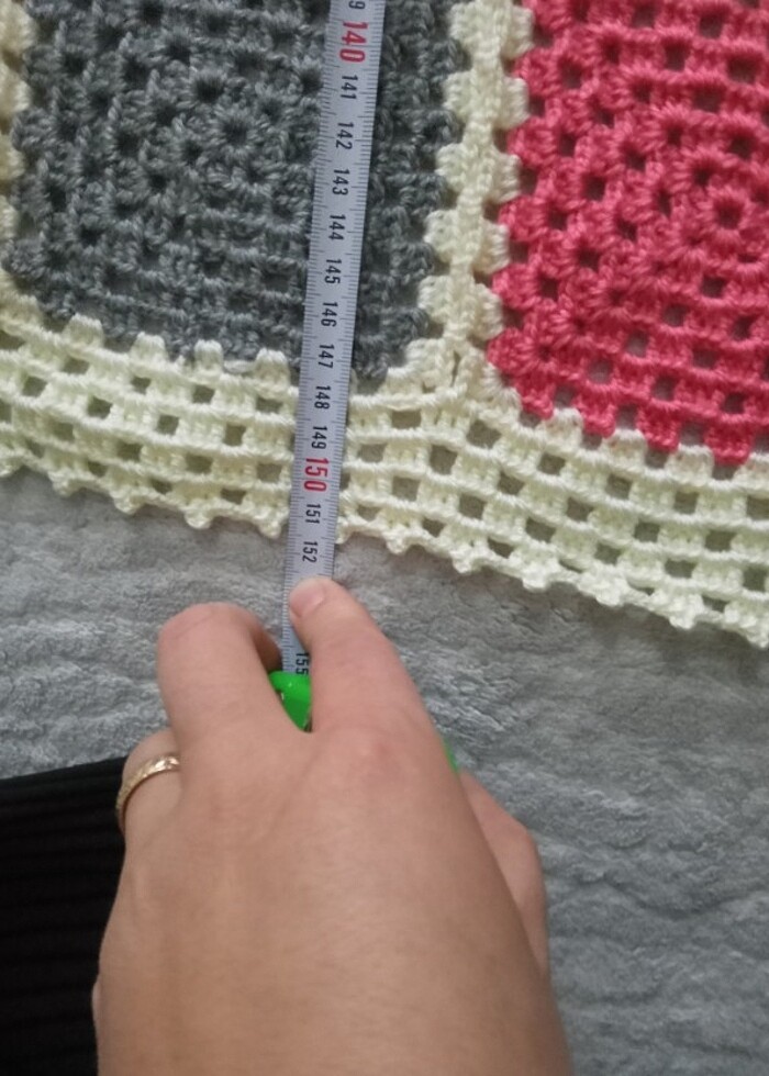 El emeği TV battaniyesi,koltuk şalı  - Görsel 5