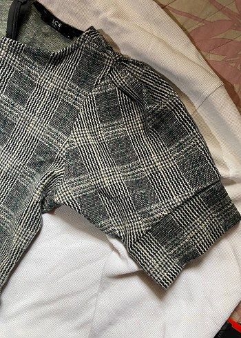 Gri Kemerli Midi Kadın Elbise - Görsel 4