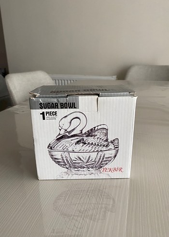 Beyaz Yılan Desenli Kuğu Şekilli Tabak - Görsel 3