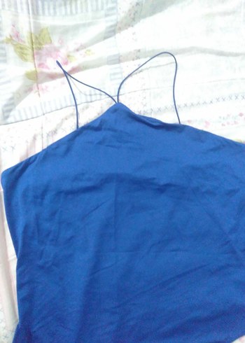 Mavi Midi Kadın Mayo - Görsel 2