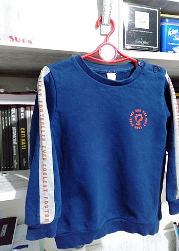 Renkli Baskılı Erkek Çocuk Sweatshirt - Görsel 5