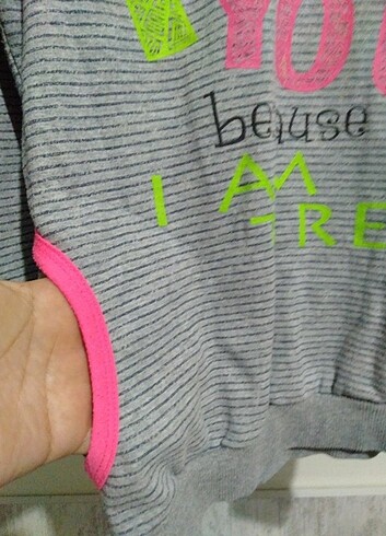 12-13 Yaş Beden çeşitli Renk LCWAİKİKİ kız çocuk sweatshirt 
