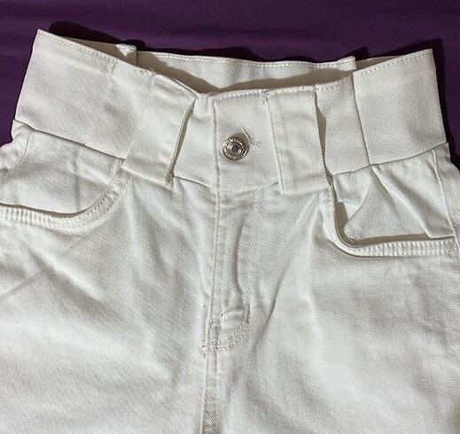 xs Beden Bershka Beyaz Şort