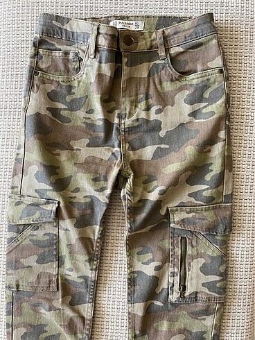 Pull and Bear Pull&Bear Kamuflaj Pantolon