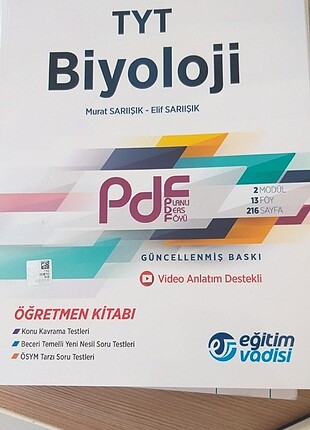 Eğitim Vadisi TYT Biyoloji Pdf