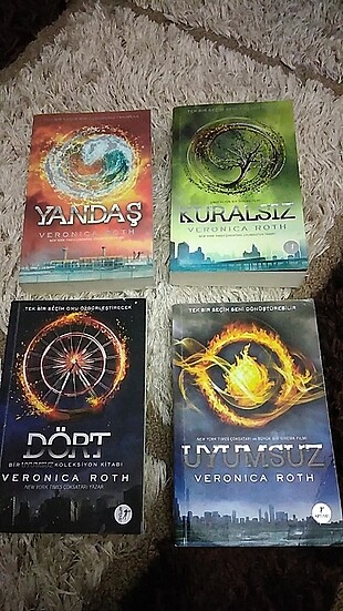 Uyumsuz, Dört, Yandaş, Kuralsız (veronica roth) 