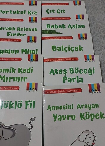 10 adet kitap