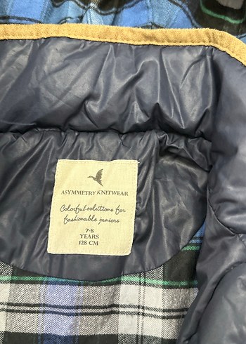 Erkek Çocuk Lacivert Kapüşonlu Mont - Görsel 2