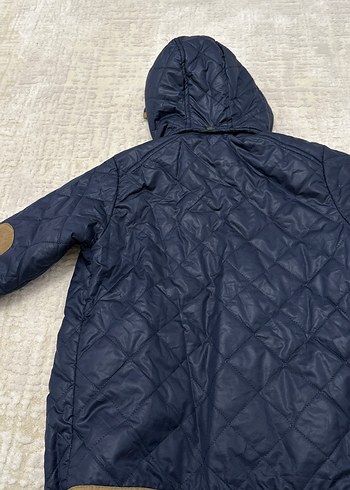 Erkek Çocuk Lacivert Kapüşonlu Mont - Görsel 6