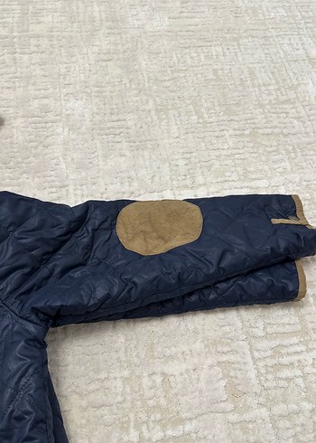 Erkek Çocuk Lacivert Kapüşonlu Mont - Görsel 4