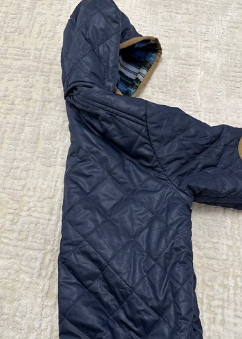 Erkek Çocuk Lacivert Kapüşonlu Mont - Görsel 5