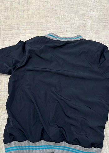 Erkek Çocuk Mavi Fermuarlı Mont - Görsel 4