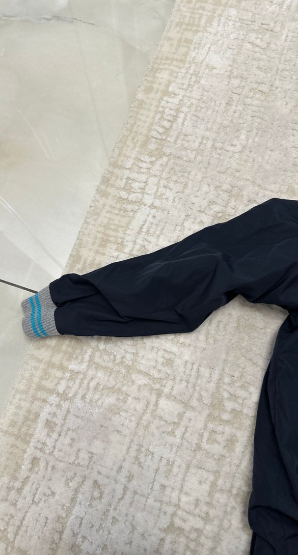 Erkek Çocuk Mavi Fermuarlı Mont - Görsel 2