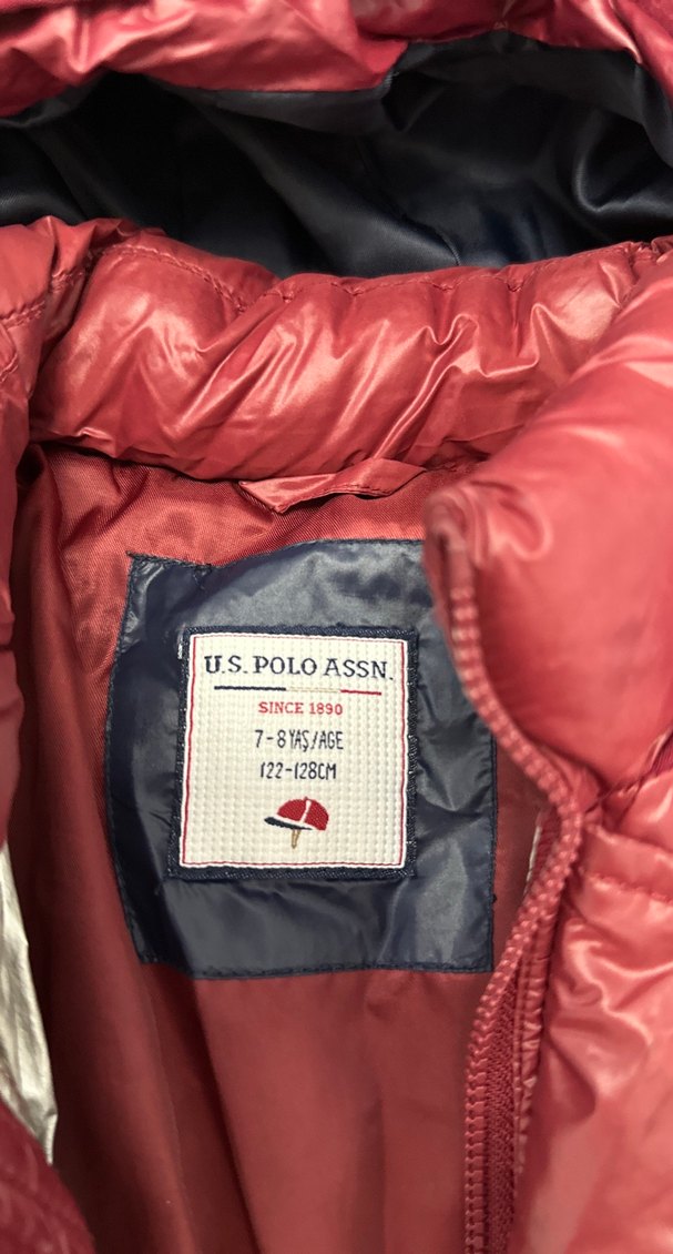 Bordo Kapüşonlu Erkek Çocuk Mont - Görsel 3