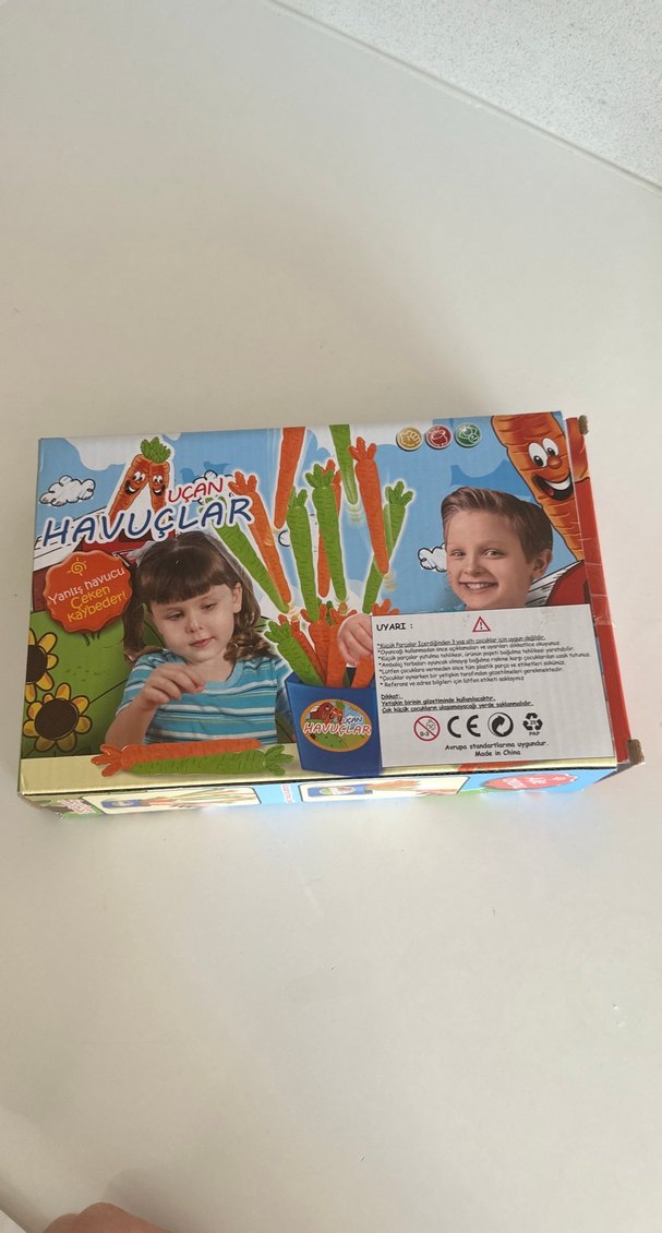 Uçan Havuçlar Aile Oyunu - Renkli Eğitim Oyuncağı - Görsel 2