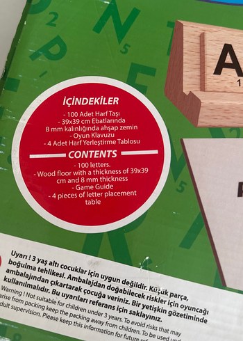 Redka Ahşap Kelime Oyunu - Görsel 4