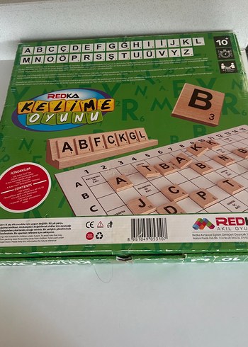 Redka Ahşap Kelime Oyunu - Görsel 3