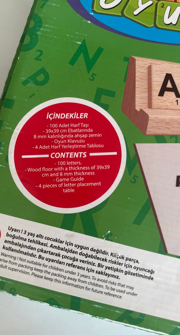 Redka Ahşap Kelime Oyunu - Görsel 4