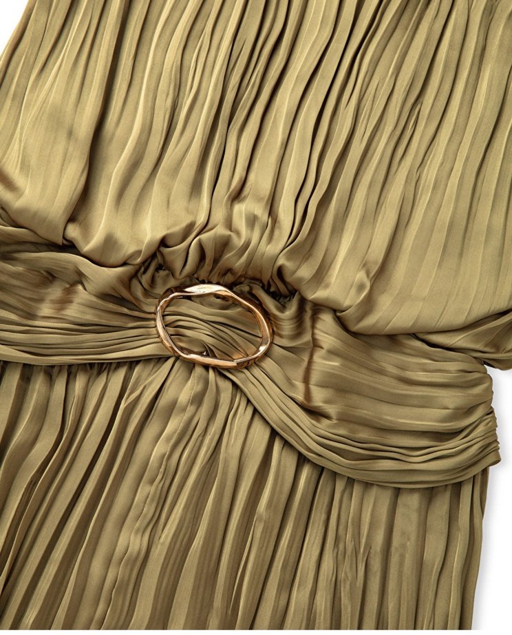 Piliseli Metal Tokalı Kadın Tulum - Görsel 5