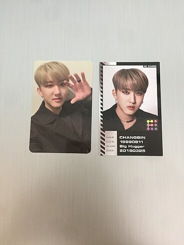 SKZ Stray Kids Changbin Fotokart / Photocard