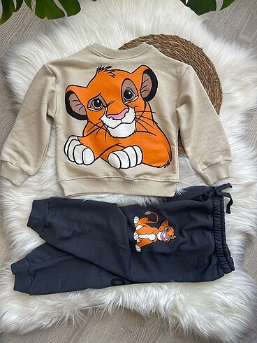 Zara Simba 2 li takım bej