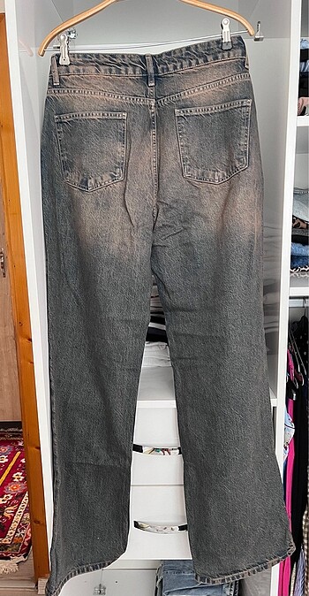 Trendyol & Milla Bronz taşlamalı denim pantolon
