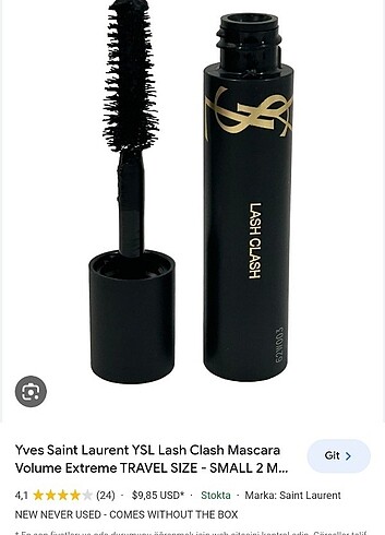 Yves saint laurent lash clash maskara