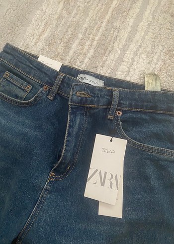 Kadın Lacivert Denim Pantolon - Görsel 3