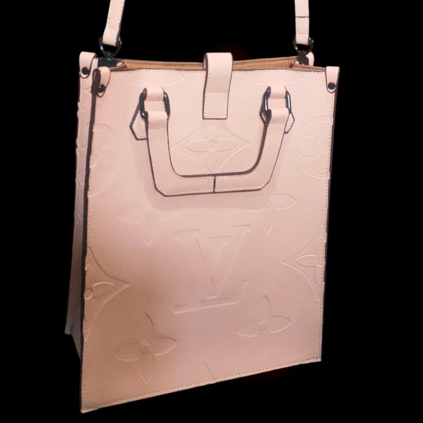 LOİS VİİTTON Pembe Deri Minimalist Kadın Çanta - Görsel 2