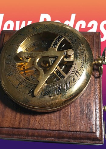 Ahşap Kutulu pirinç  Pusula ,güneş saati - Görsel 2