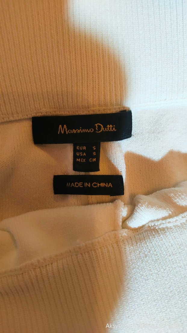 Beyaz Pamuklu Mini Şort - Görsel 3