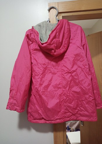 Pembe Fermuarlı Bayan Montu - Görsel 3