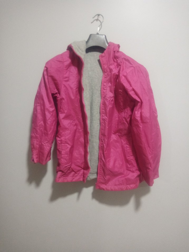 Pembe Fermuarlı Bayan Montu - Görsel 5