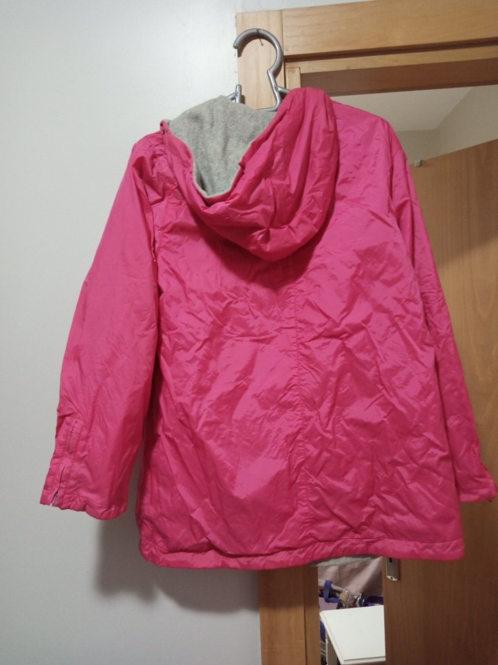 Pembe Fermuarlı Bayan Montu - Görsel 3