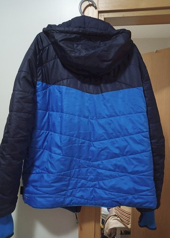 Erkek Lacivert Kayak Ceketi Fermuarlı - Görsel 5