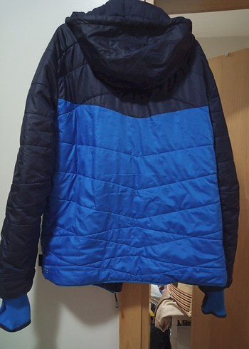 Erkek Lacivert Kayak Ceketi Fermuarlı - Görsel 2