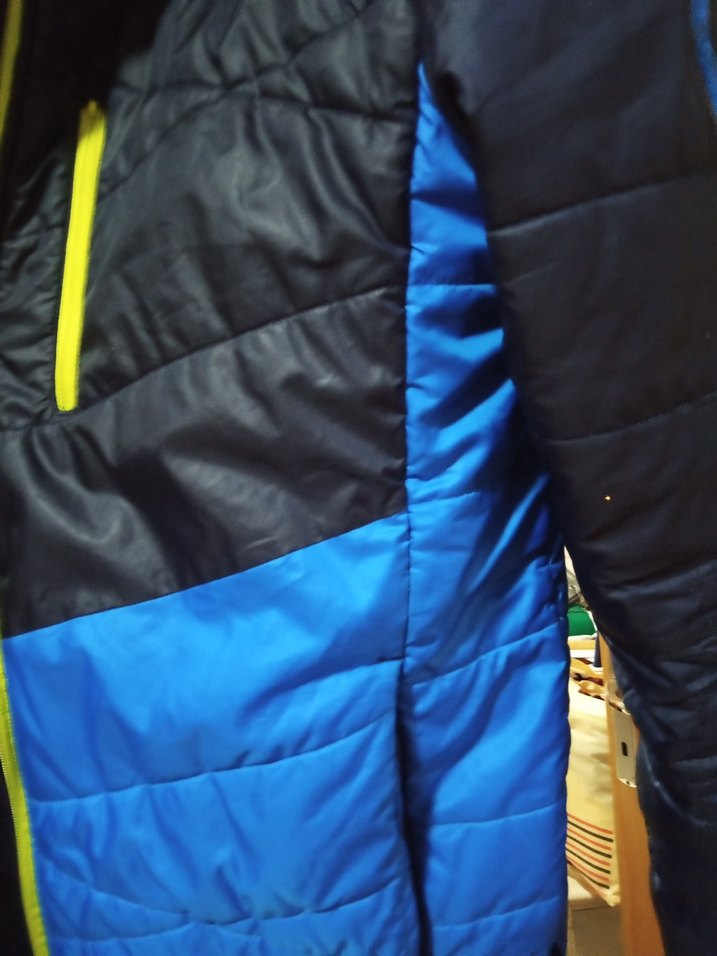 Erkek Lacivert Kayak Ceketi Fermuarlı - Görsel 3