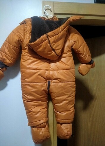 Hem kız hem erkek bebek astronot mont  - Görsel 7