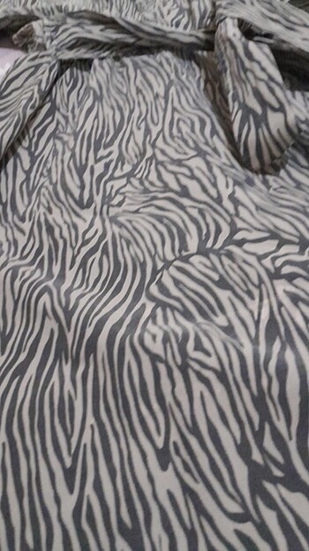 Balon kol elbise - Görsel 6