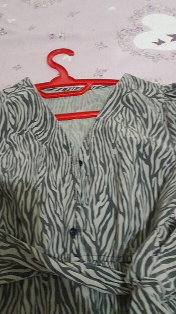 Balon kol elbise - Görsel 7